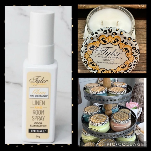 Tyler bundle! 11oz candle and linen spray - Picture 1 of 7